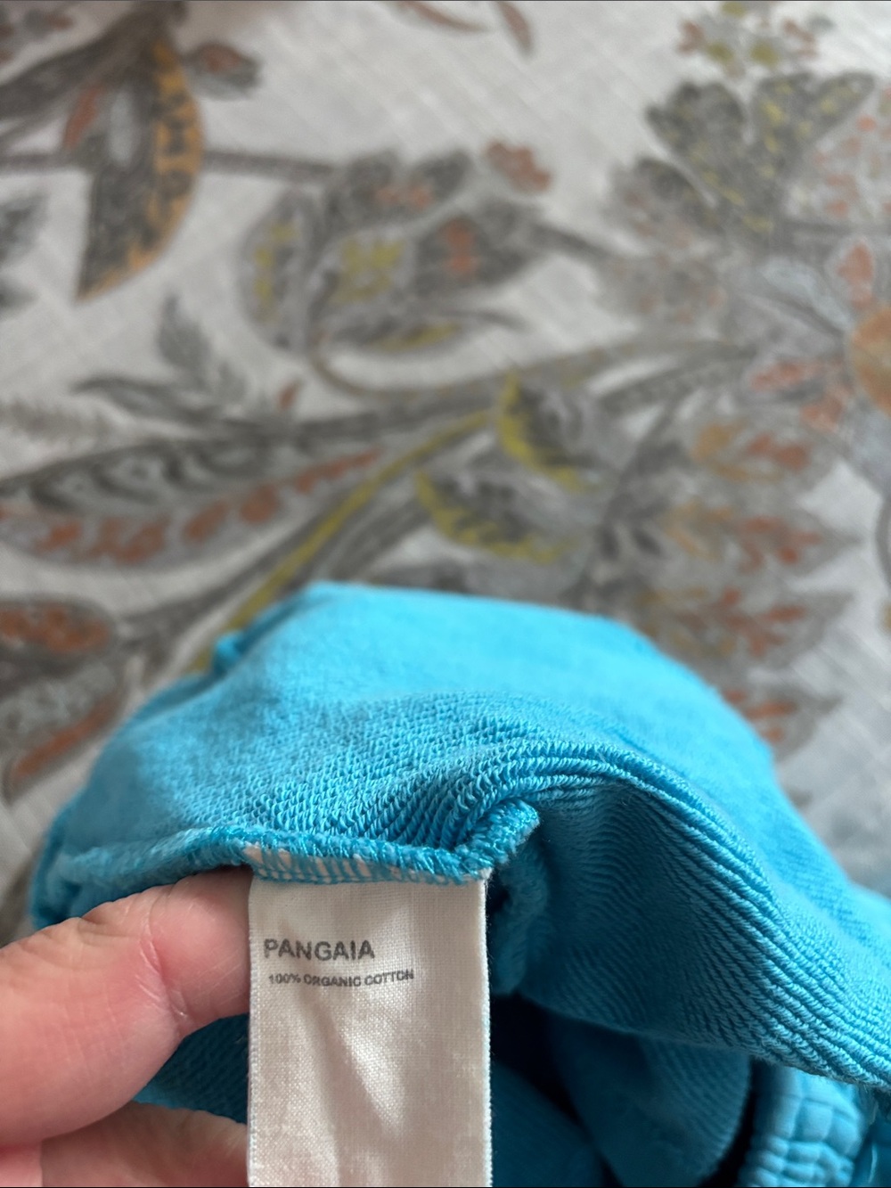 Pangaia Ladies Bright Aqua Athletic Lounge Shorts-S - Picture 6 of 7